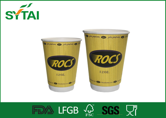 Китай Бумажные стаканчики стены Eco содружественные двойные, Biodegradable кофейная чашка бумаги 16oz поставщик